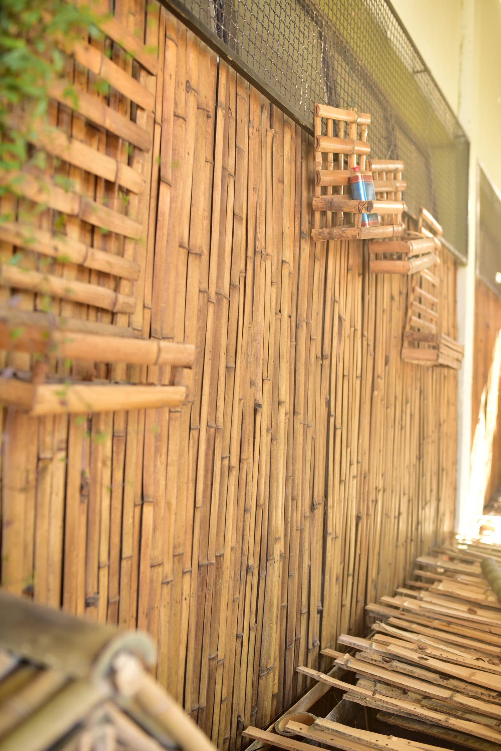 Painel de bambu — vista 2